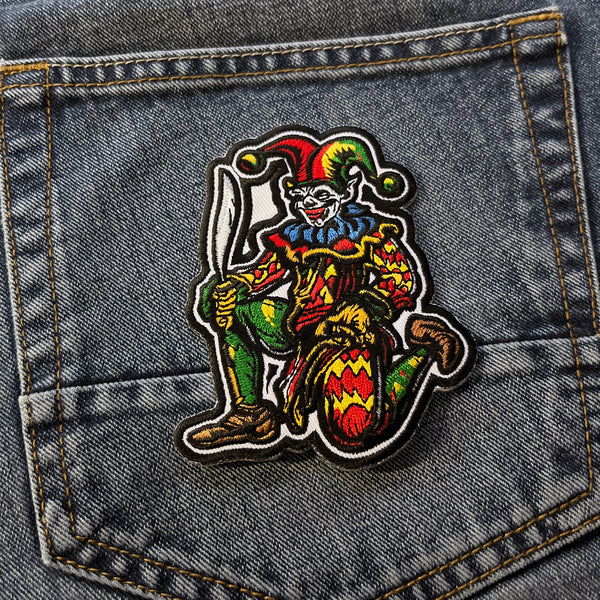 Jester Sword Patch - PATCHERS Iron on Patch