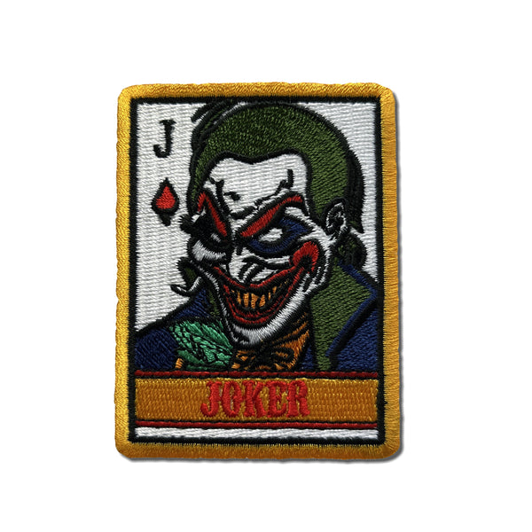 Joker Card Patch - PATCHERS Iron on Patch