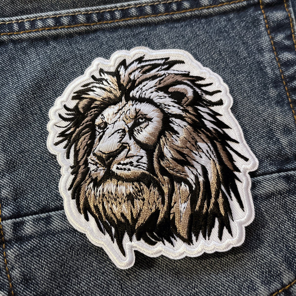 Lion Head Patch - PATCHERS Iron on Patch