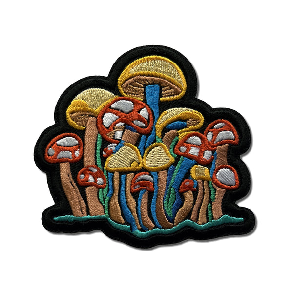 Magical Mushrooms Patch - PATCHERS Iron on Patch