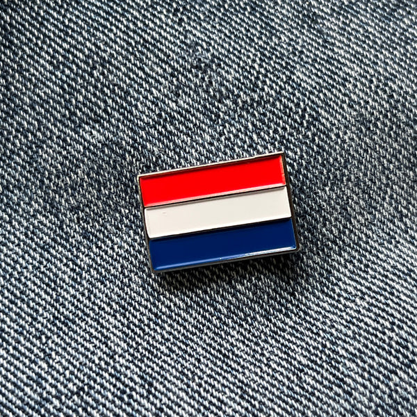 Netherlands Flag Pin Badge - PATCHERS Pin Badge