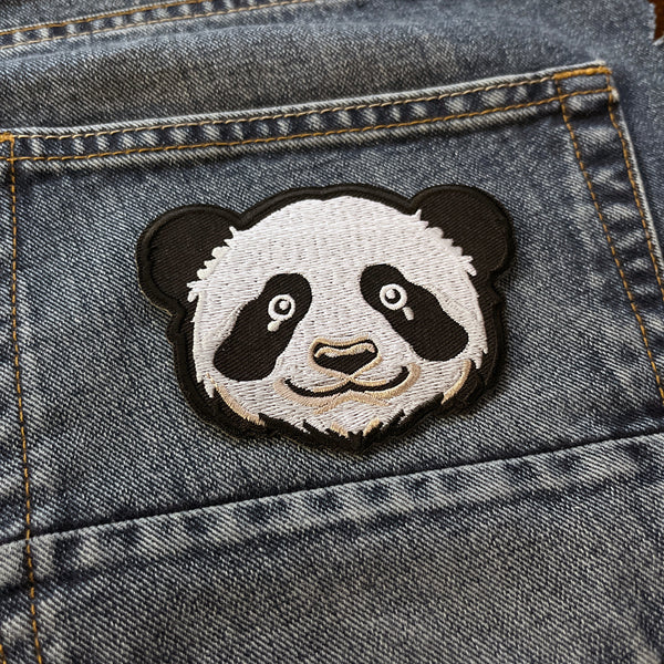 Panda Bear Patch - PATCHERS Iron on Patch