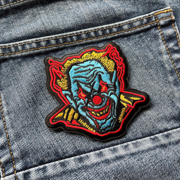 Psycho Clown Patch - PATCHERS Iron on Patch