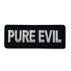 Pure Evil Patch - PATCHERS Iron on Patch