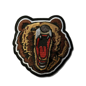 Roaring Bear Patch - PATCHERS Iron on Patch