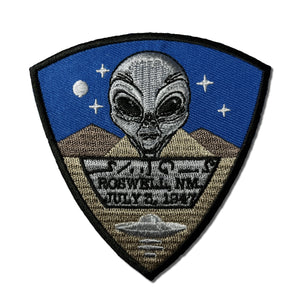 Roswell New Mexico Alien Patch - PATCHERS Iron on Patch