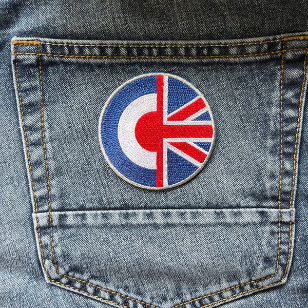 Great Britain Union Jack Flag Embroidered Badge For Bikers Iron - Foto 9