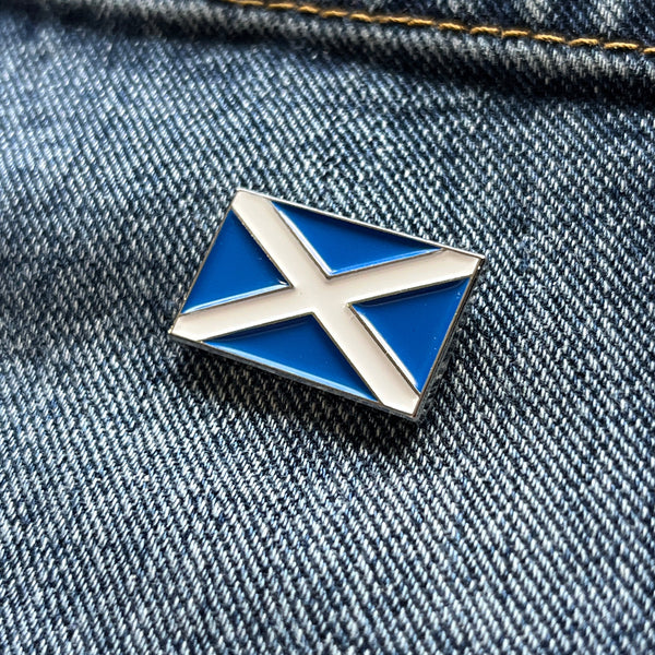 Scotland Flag Pin Badge - PATCHERS Pin Badge