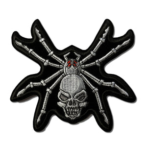 Skull Spider Patch - PATCHERS Iron on Patch