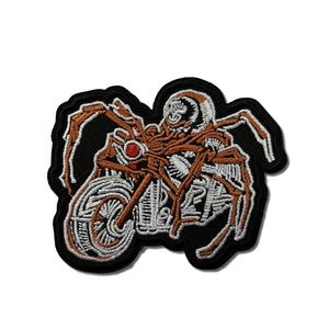 Spider Biker Patch - PATCHERS Iron on Patch