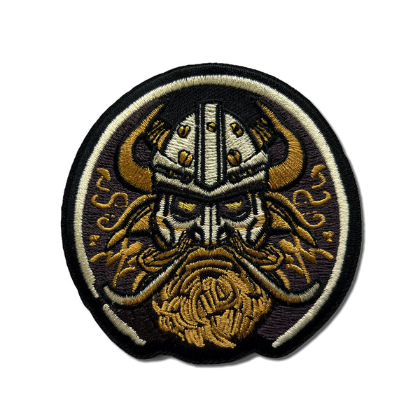 Viking Warrior Patch - PATCHERS Iron on Patch