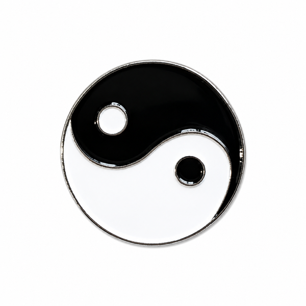 Yin Yang Pin Badge