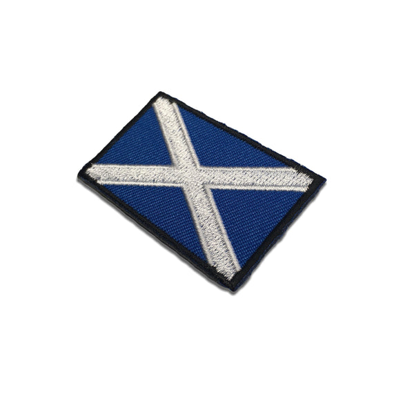2" Scotland Scottish Flag Patch - PATCHERS Iron on Patch