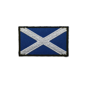 2" Scotland Scottish Flag Patch - PATCHERS Iron on Patch