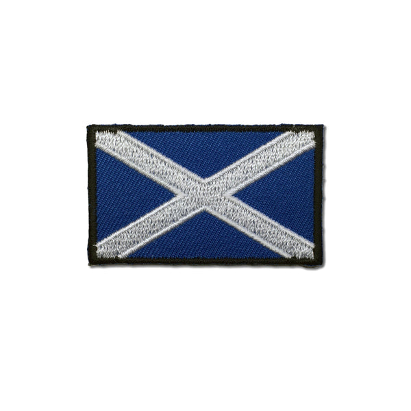 2" Scotland Scottish Flag Patch - PATCHERS Iron on Patch