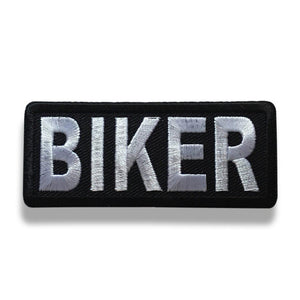 3" Biker Patch - PATCHERS Iron on Patch