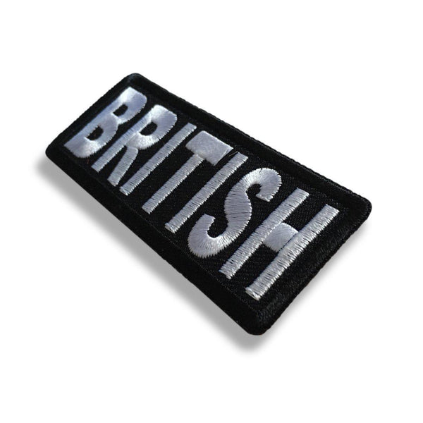 3" British Patch - PATCHERS Iron on Patch