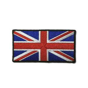 3" British UK Flag Union Jack Patch - PATCHERS Iron on Patch