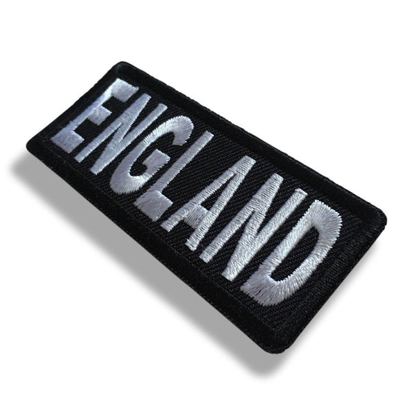 3" England Patch - PATCHERS Iron on Patch