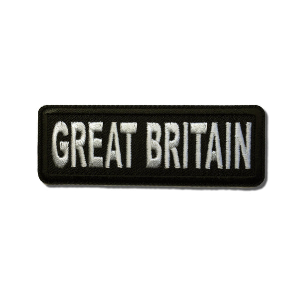 3" Great Britain Patch - PATCHERS Iron on Patch