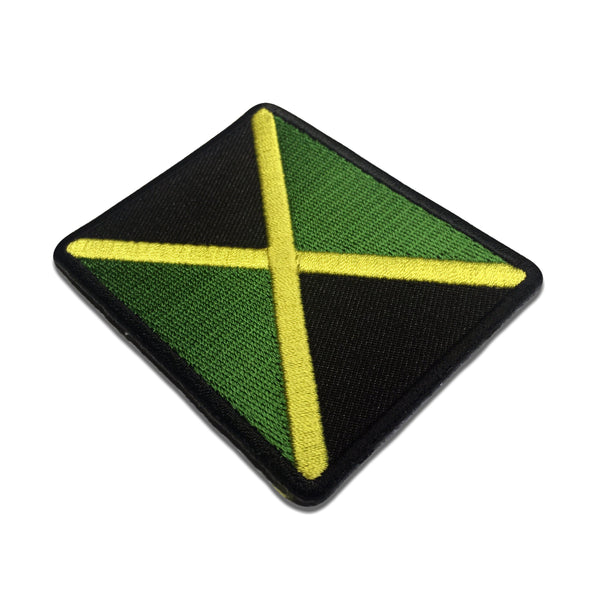 3" Jamaica Jamaican Flag Patch - PATCHERS Iron on Patch