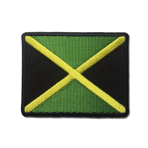 3" Jamaica Jamaican Flag Patch - PATCHERS Iron on Patch
