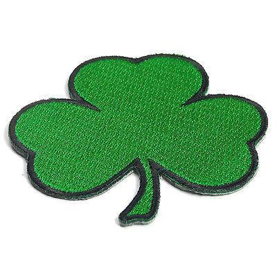 3 Leaf Clover Shamrock Patch - PATCHERS Iron on Patch