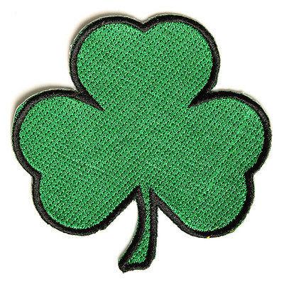 3 Leaf Clover Shamrock Patch - PATCHERS Iron on Patch