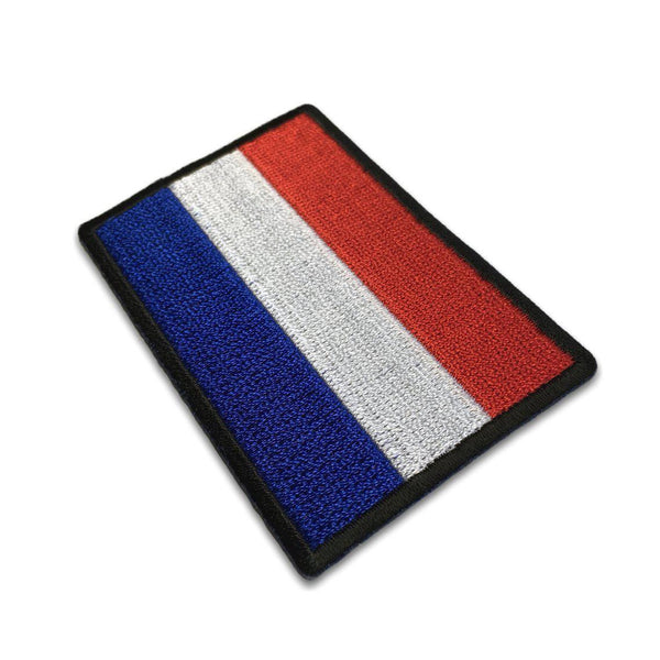3" Netherlands Flag Patch - PATCHERS Iron on Patch