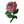 Load image into Gallery viewer, 3&quot; Pink Rose Patch - PATCHERS Iron on Patch
