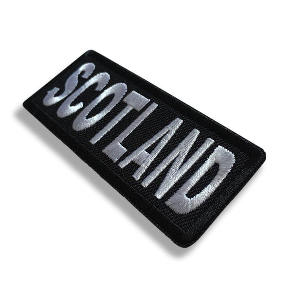 3" Scotland Patch - PATCHERS Iron on Patch