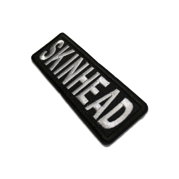 3" Skinhead Patch - PATCHERS Iron on Patch