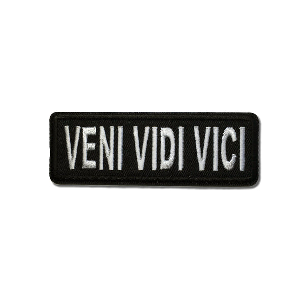 Veni, vidi, vici: I came, I saw, I conquered