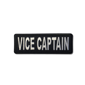 3" Vice Captain Patch - PATCHERS Iron on Patch
