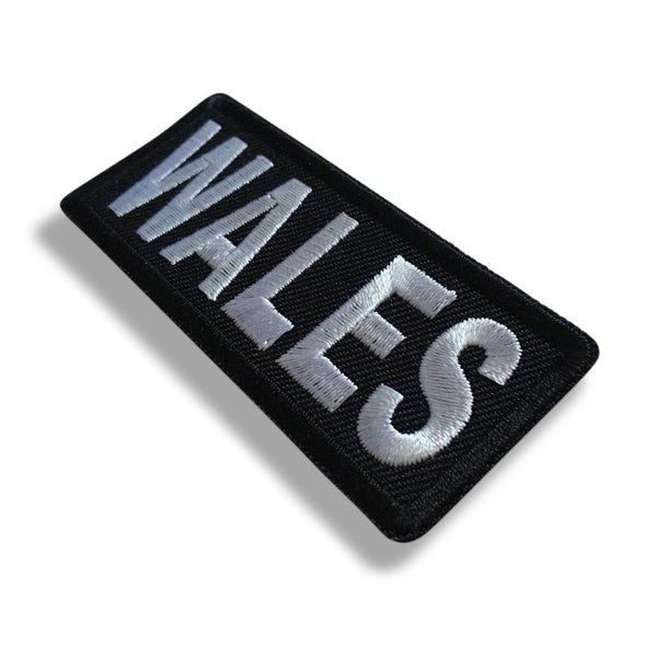 3" Wales Patch - PATCHERS Iron on Patch