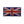 Load image into Gallery viewer, 3&quot; x 1½&quot; UK Flag Blue Border Patch - PATCHERS Iron on Patch
