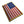 Load image into Gallery viewer, 4&quot; American US Flag Yellow Border Patch - PATCHERS Iron on Patch
