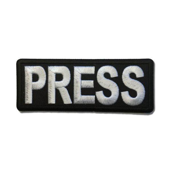 4" Press Patch - PATCHERS Iron on Patch