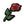 Load image into Gallery viewer, 4&quot; Red Rose Patch - PATCHERS Iron on Patch
