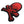 Load image into Gallery viewer, 4&quot; Skull Cross Bones Red Patch - PATCHERS Iron on Patch
