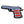 Load image into Gallery viewer, 9mm Gun With US Flag Patch - PATCHERS Iron on Patch
