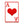 Load image into Gallery viewer, Ace Of Hearts Playing Card Patch - PATCHERS Iron on Patch
