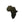 Load image into Gallery viewer, Africa Silhouette Black Nickel Pin Badge - PATCHERS Pin Badge
