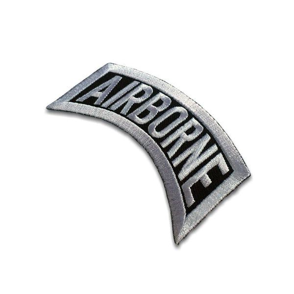 Airborne Small Rocker Patch - PATCHERS Iron on Patch