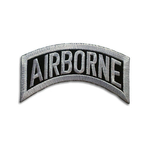 Airborne Small Rocker Patch - PATCHERS Iron on Patch