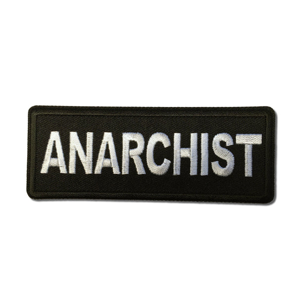 Anarchist Patch - PATCHERS Iron on Patch