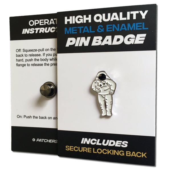 Astronaut Pin Badge - PATCHERS Pin Badge
