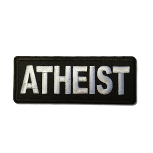 Atheist Patch - PATCHERS Iron on Patch