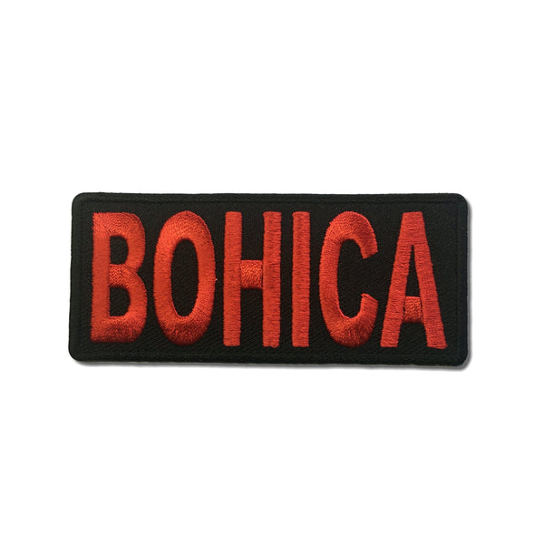 BOHICA Bend Over Here It Comes Again Patch - PATCHERS Iron on Patch