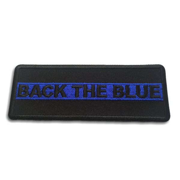 Back The Blue Police Patch - PATCHERS Iron on Patch